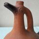 Zoomorphic vase in terracotta