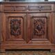 Buffet Saint Hubert en noyer époque 19ème