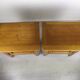 Vintage oak bedside tables
