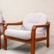 Fauteuil Vintage en Teck de Komfort, Danemark, 1980s