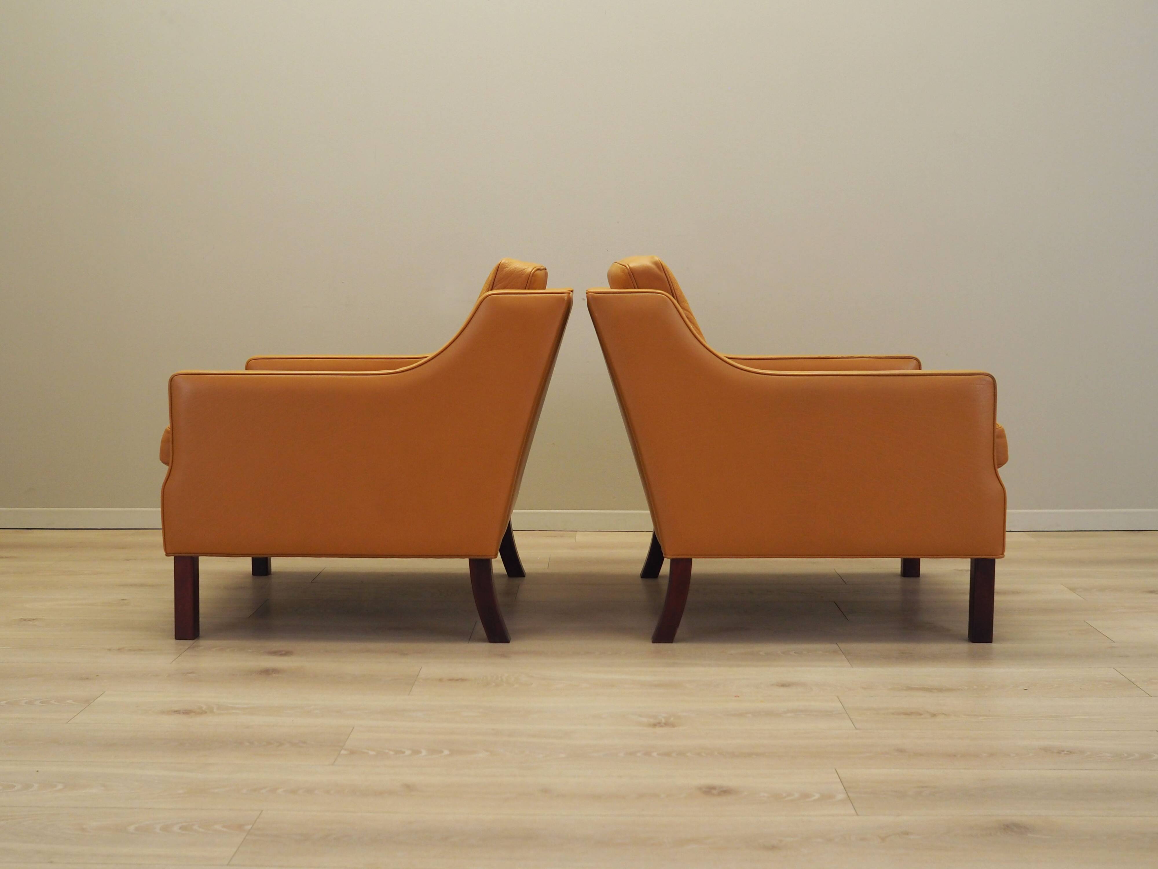 Set of lounge armchairs, Danish design, 1970s, production: Denmark