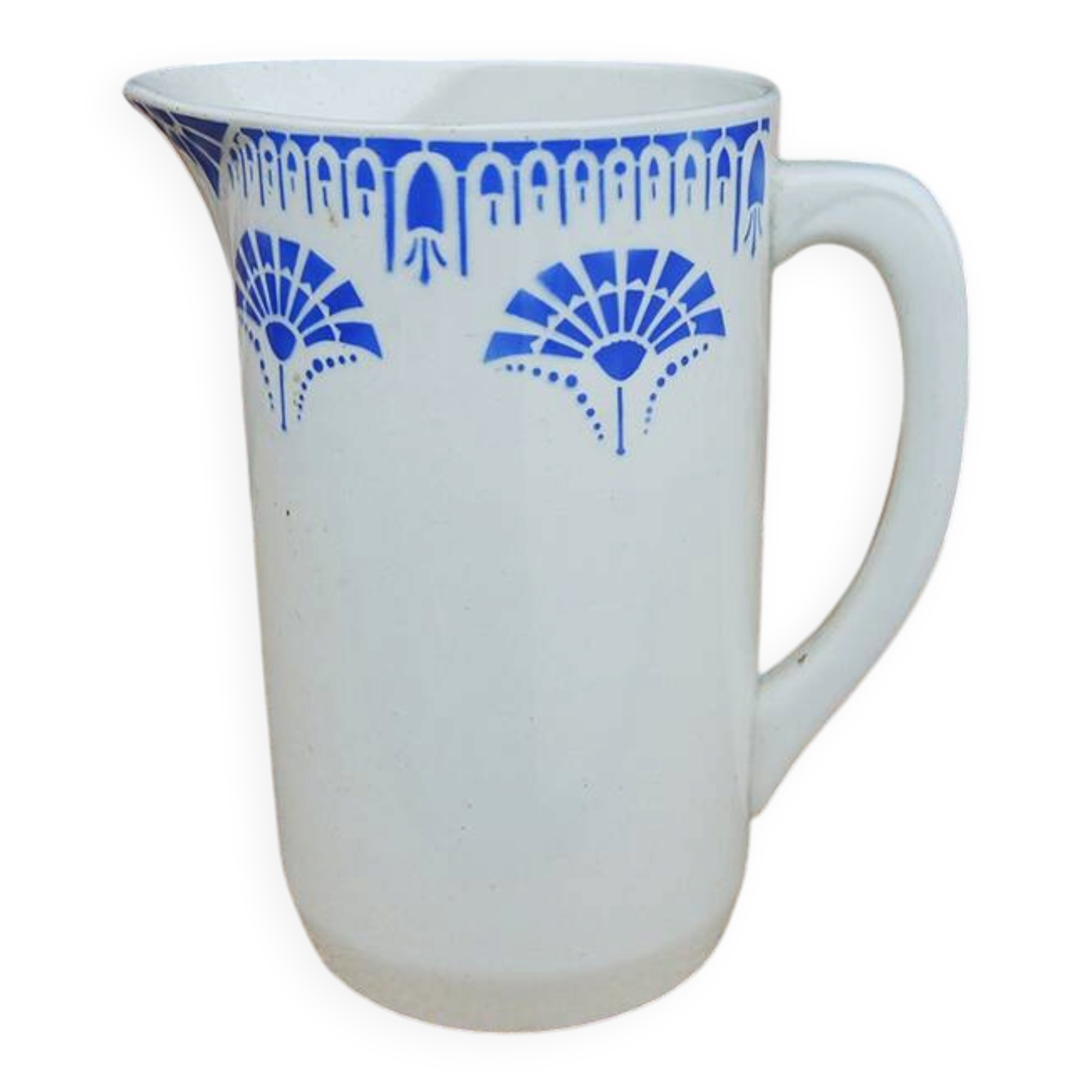 Old ceramic toilet jug from Ceranord.