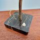 Casserole lamp in yellow lacquered metal and black marble, 1950s