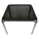 Vintage 70s coffee table - Chrome & smoked glass