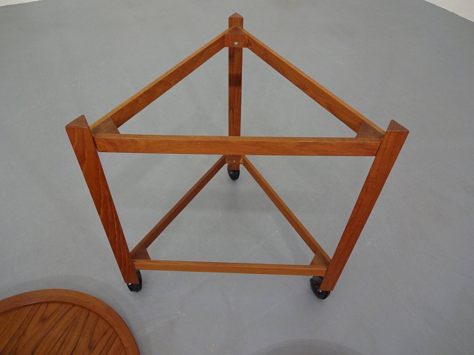 Teak Serving Trolley from Sika Møbler, 1960s
