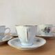 4 fine porcelain cups from Ćmielów
