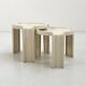 Paire de Tables d'appoints par giotto stoppino pour kartell, 1970