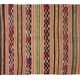 Anatolian handmade kilim rug 255 cm x 162 cm