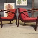 Pair of armchairs by Karel Kozelka and Antonin Kropacek