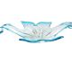 Postmodern Sommerso Murano glass fruit bowl from Mandruzzato, Italy, 1950