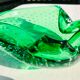 Vide poche en verre bullé Murano