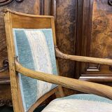 Restoration period armchair in 19th century cherry