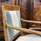 Restoration period armchair in 19th century cherry