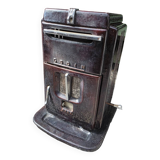 Godin enameled cast iron stove for coal and wood