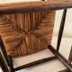 Vintage straw children's chair