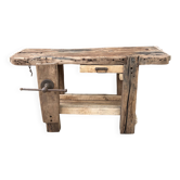 Renovated carpenter's workbench