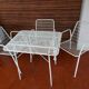 Ensemble de 3 chaises et table de jardin Emu modèle Rio