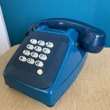 Vintage Phone Socotel S63 Blue