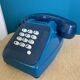 Téléphone vintage Socotel S63 bleu