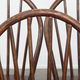 Set of 8 Vintage English Style Spindle Back Wooden Windsor Chairs from t