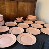 Salins 38 Piece Pink Dinnerware Set