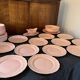 Salins 38 Piece Pink Dinnerware Set