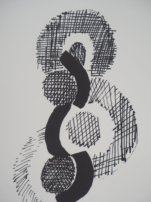 Sonia Delaunay : Danse, Rythme sans fin - Lithographie signée