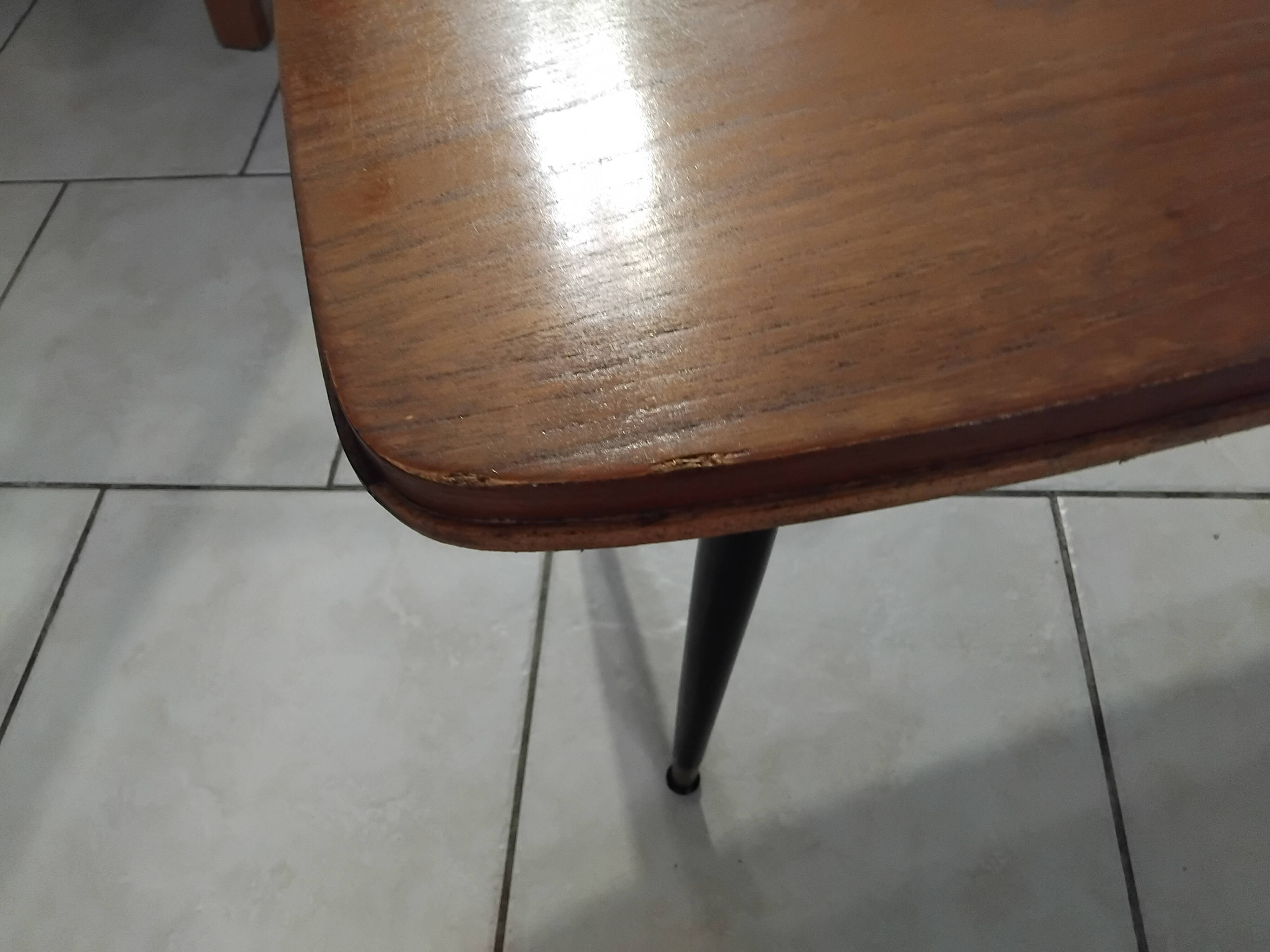 Vintage coffee table from the 1950s design.