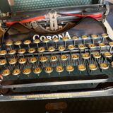 Machine à écrire vintage Corona
