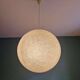 XXL spherical resin pendant light, 1960s