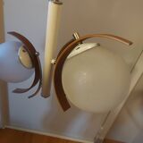 Vintage suspension lamp 50s