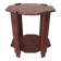 Art Deco side table in solid oak