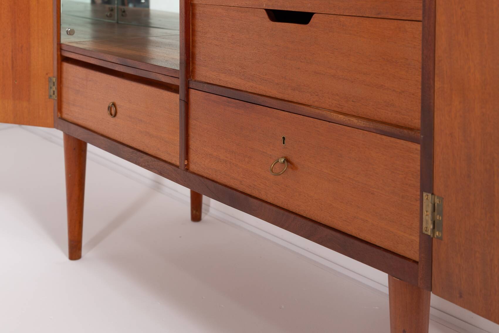 Spectacular Scandinavian Modern cabinet from 1960s