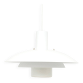 White Scandinavian Form Light lamp, 1970s
