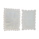 Lot 2 napperons anciens faits main