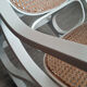 Rocking-chair "vintage" white and canning.