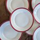 assiettes plates  – Le Grand Dépôt Émile Bourgeois Circa 1900
