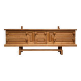 Vintage Oak Sideboard by Guillerme and Chambron for Your Home, 1960s