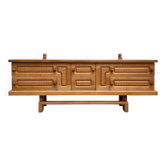 Vintage Oak Sideboard by Guillerme and Chambron for Your Home, 1960s