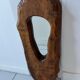 Miroir brutaliste bois massif, 1960