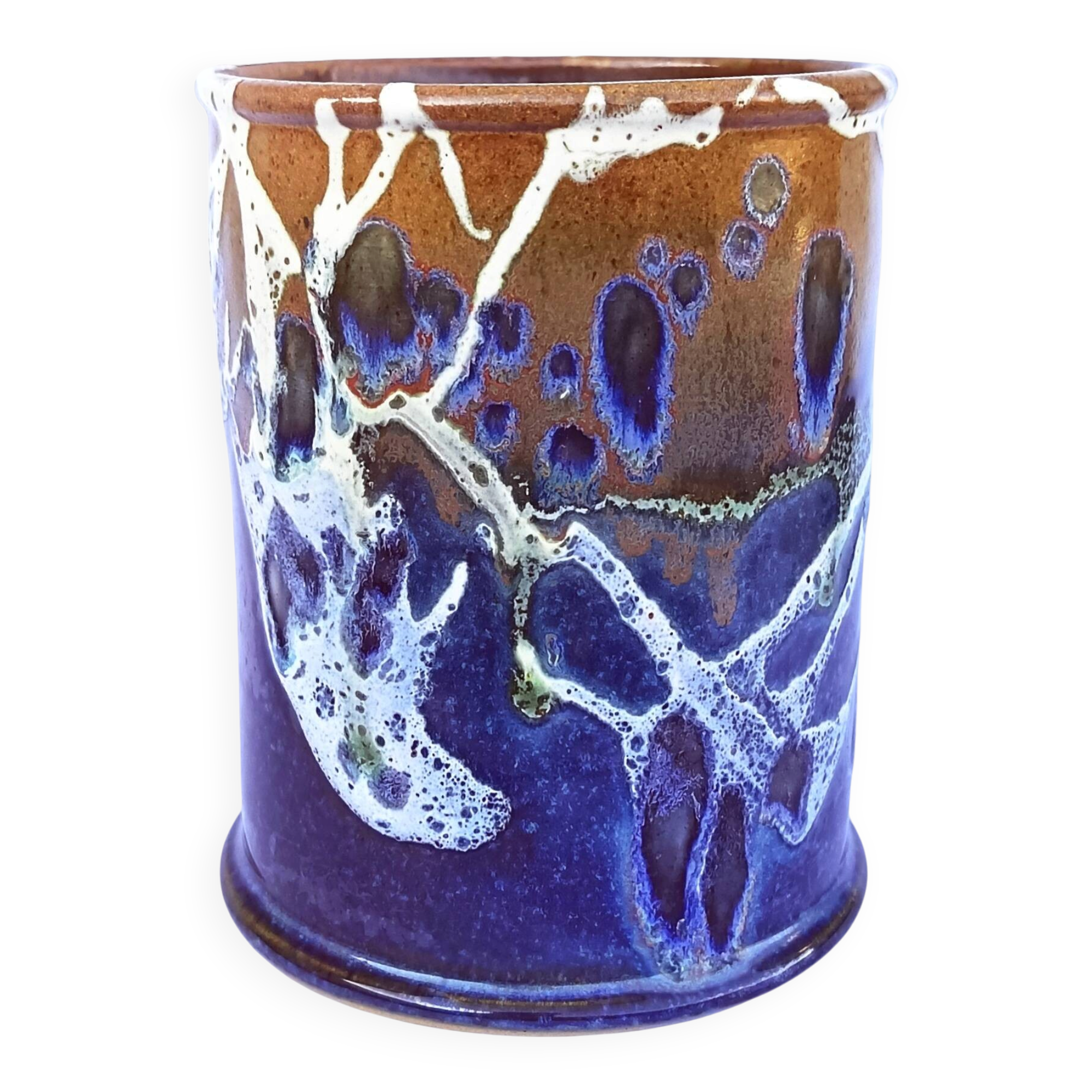 Vase en grès Poterie Nault - Puisaye