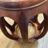 Mahogany stool, Asia, 20th century