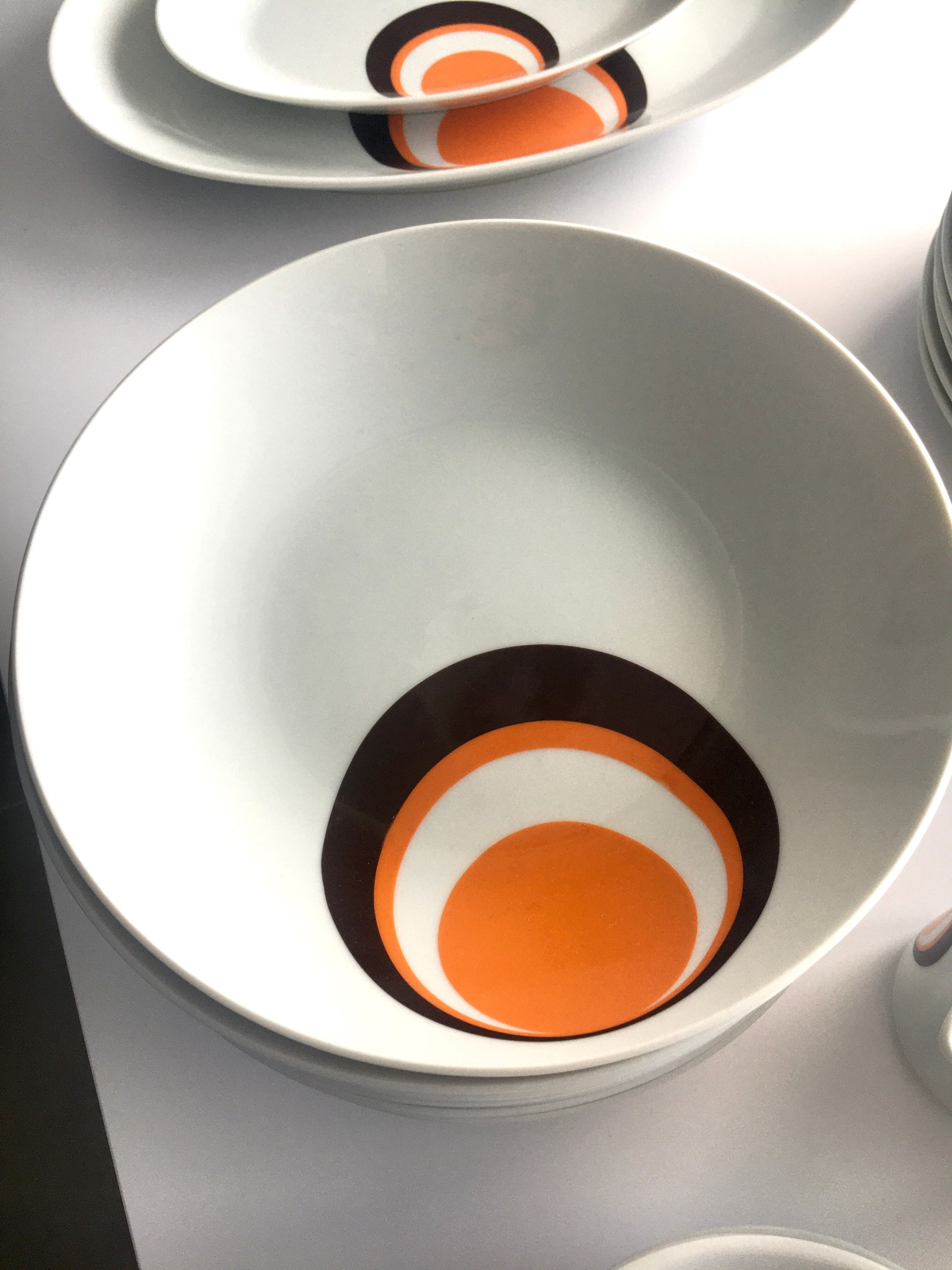 Service de table vintage 1970 Bavaria Winterling 29 pièces