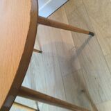 Scandinavian coffee table compass feet