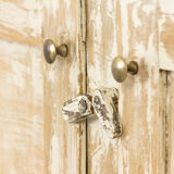 Antique cupboard vitrine