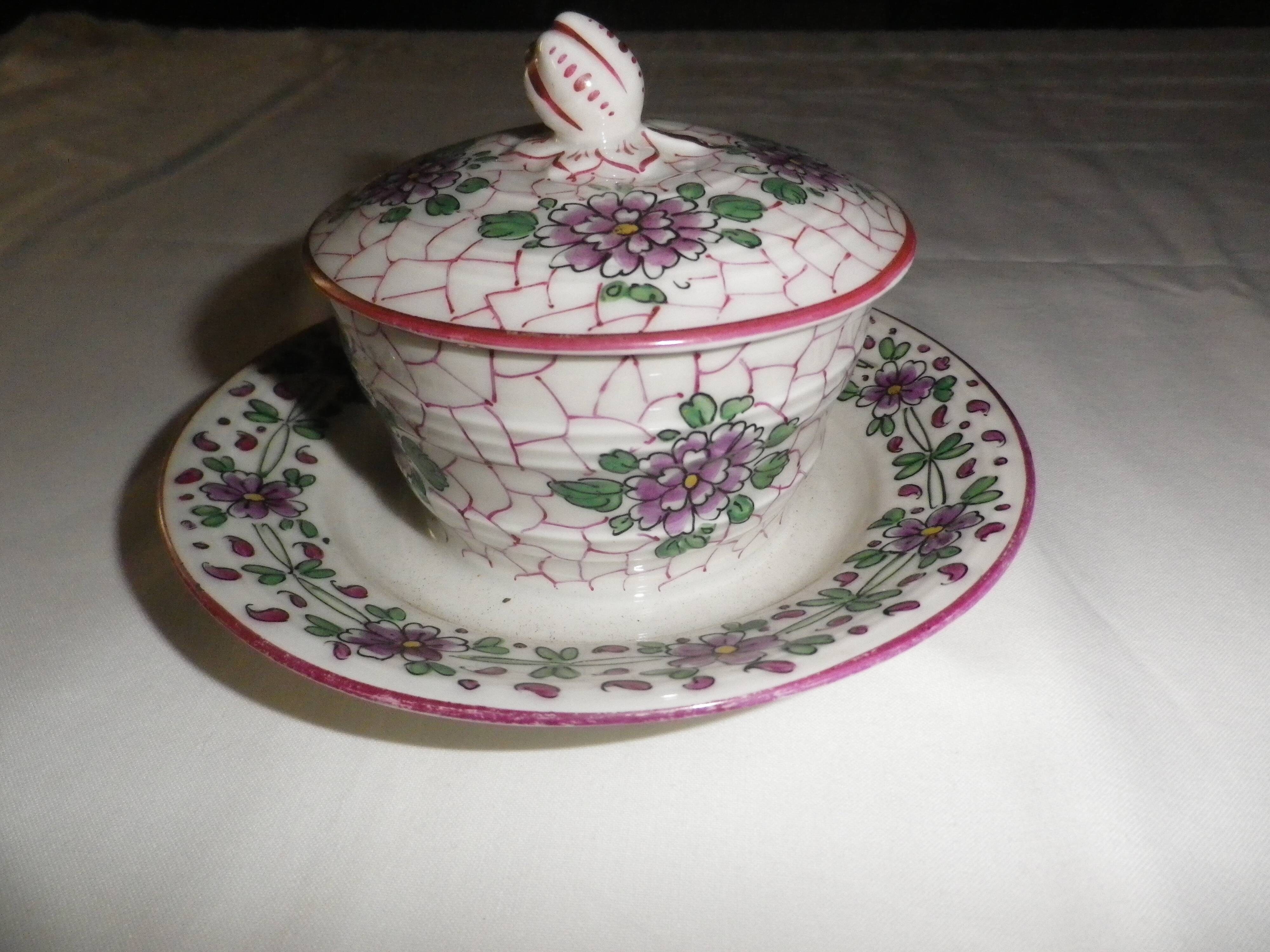 butter or jam dish, Mehun France