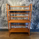 Foldable second-hand bookshop library