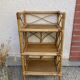 Vintage rattan shelf