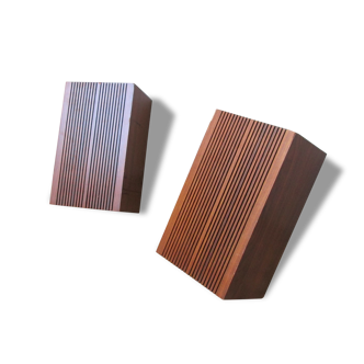 Pregnant pair Italian wood