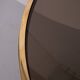 pair Maison Jansen Brass Demi-Lune Tables france 1970s